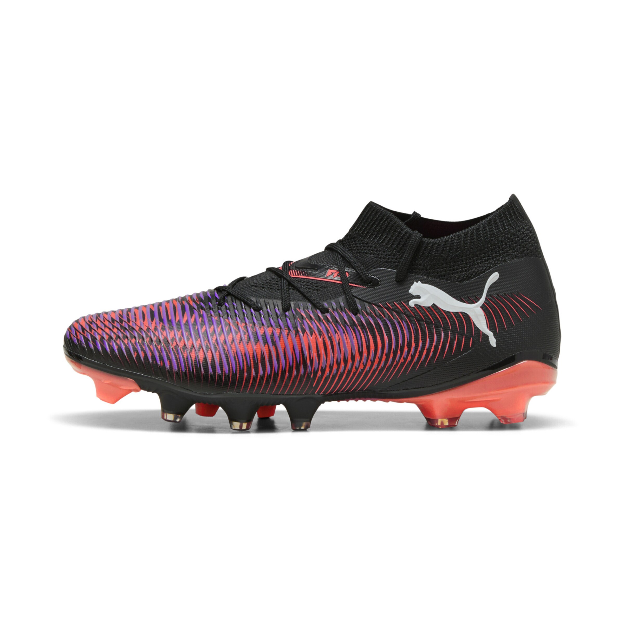 Chaussure de foot 'Future 8 Match' PUMA en noir : devant