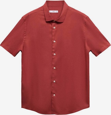 MANGO MAN Regular Fit Hemd in Rot: predná strana