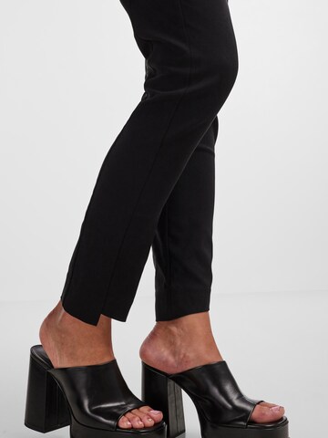 Y.A.S Slimfit Broek 'LORO' in Zwart