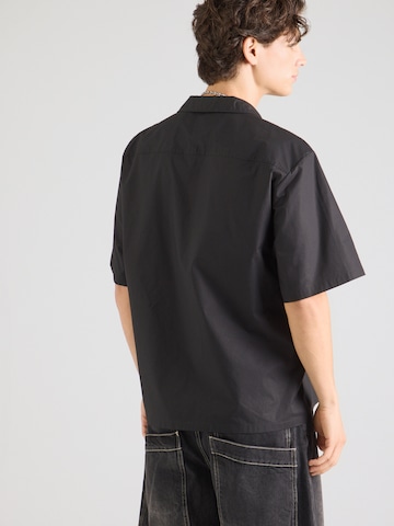 Regular fit Camicia 'Eligino' di HUGO in nero