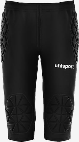 UHLSPORT Slimfit Hose in Schwarz: predná strana