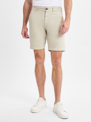 Slimfit Pantaloni chino di BOSS in beige: frontale