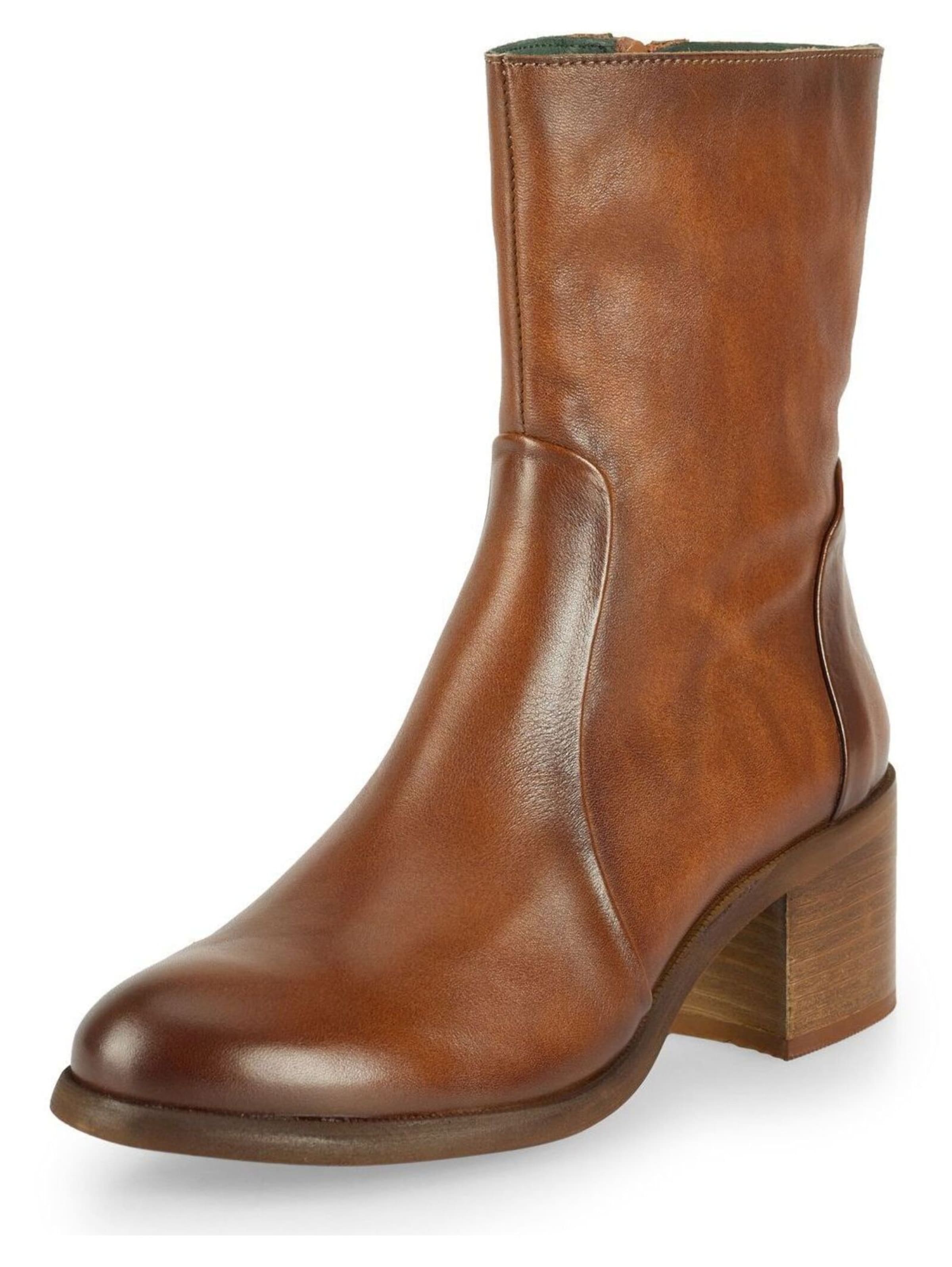 FELMINI Bootie 'Mira D948' in Brown: front