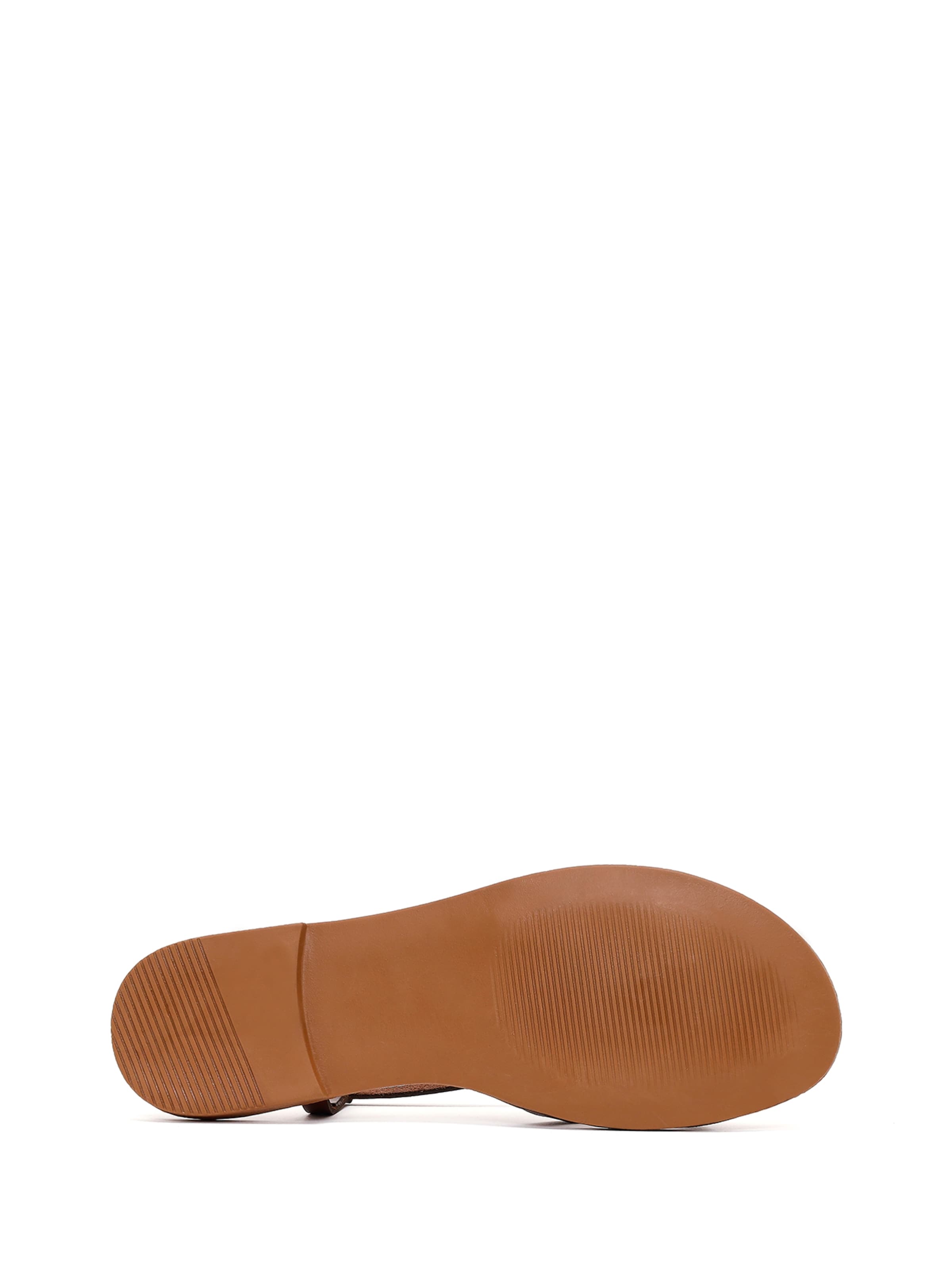 Derimod T-bar sandals in Brown