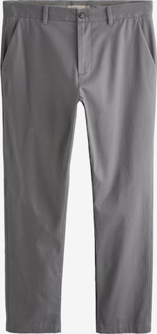 Next Слим Брюки-чинос в Серый: спереди