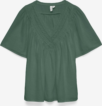 VERO MODA Bluza 'VMKARLA' | zelena barva: sprednja stran