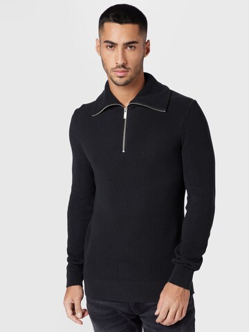 STRELLSON Sweater 'Artem' in Black: front