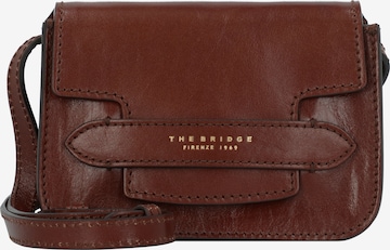 The Bridge Crossbody Bag in Brown: front