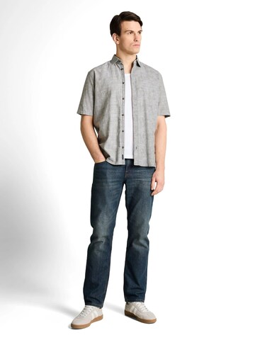 TOM TAILOR Comfort fit Button Up Shirt in Green