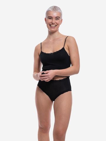 Nina von C. Undershirt 'Cosy' in Black