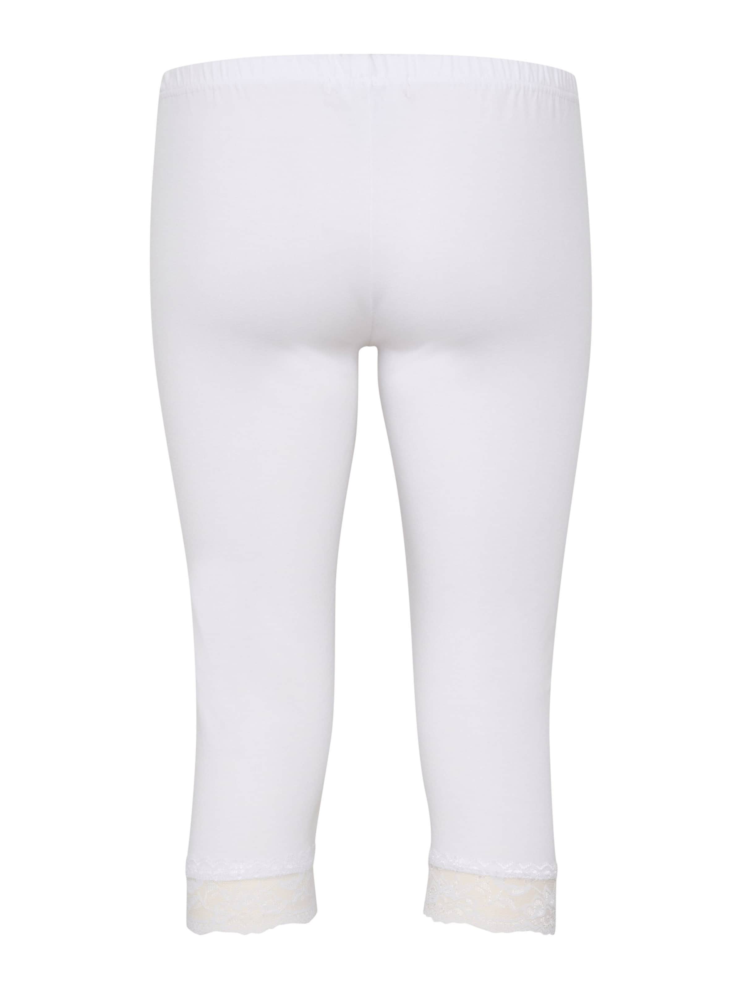 CreamSkinny Tajice 'Mathilda' - bijela boja