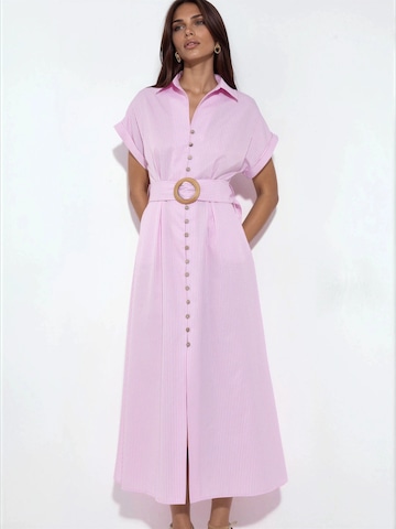 Busem Blusenkleid in Pink: Vorderseite