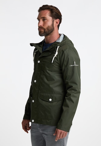 DreiMaster Maritim Weatherproof jacket in Green: front