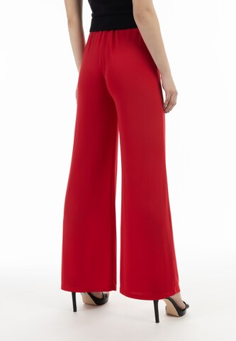 Loosefit Pantalon faina en rouge