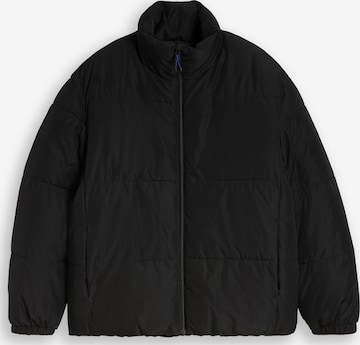 TOM TAILOR DENIM - Chaqueta de invierno en negro: frente