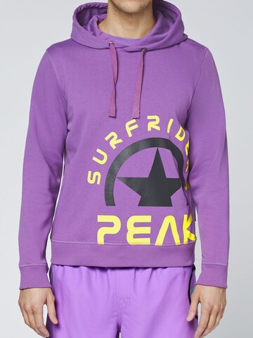 CHIEMSEE Sweatshirt 'Surf Riders Peak' in Lila
