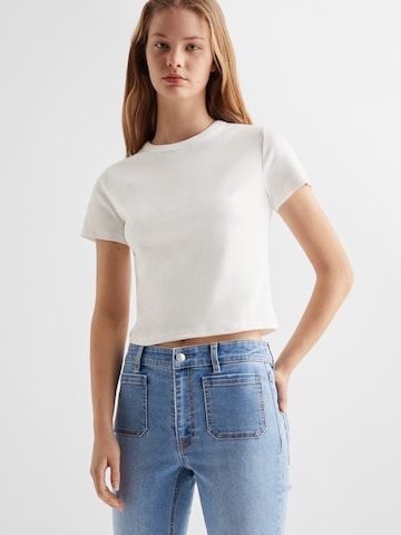 MANGO TEEN Flared Jeans i blå: forside