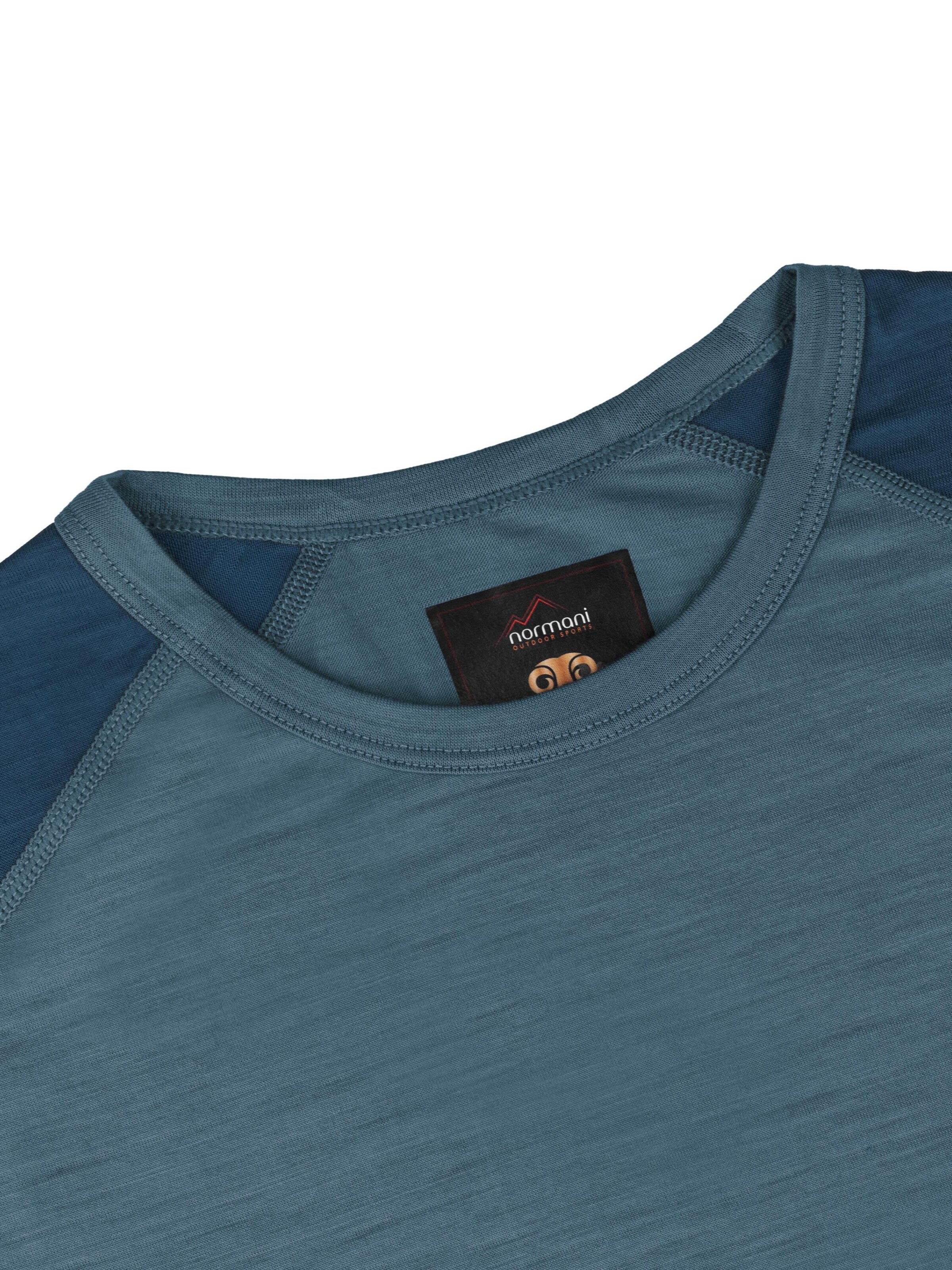 normani T-Shirt 'Esperance' in Blau