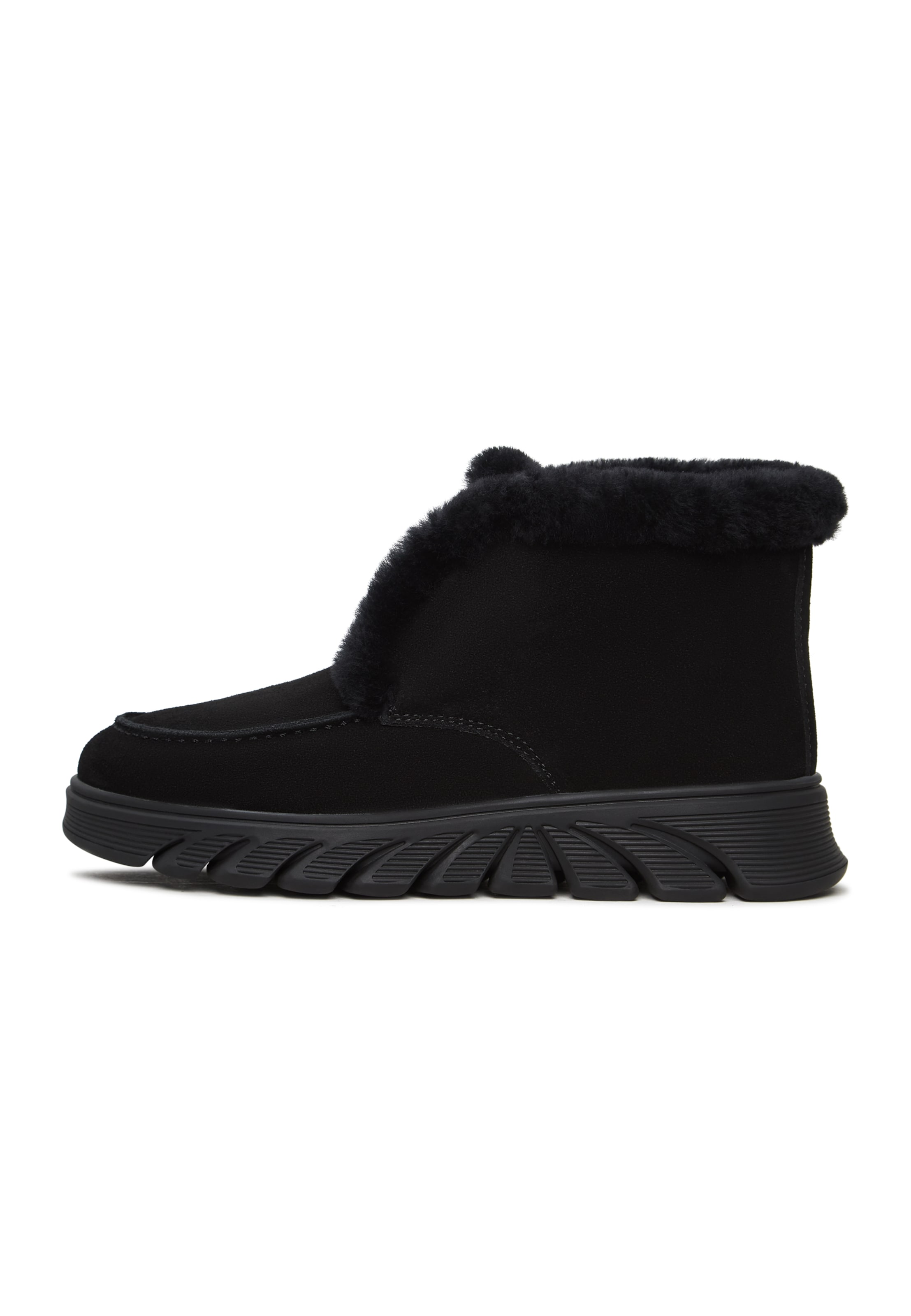 CESARE GASPARI Stiefelette in Schwarz: Vorderseite