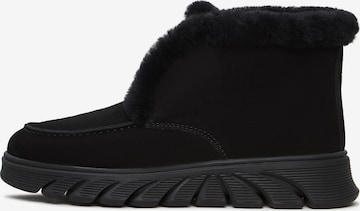 Bottines CESARE GASPARI en noir : devant