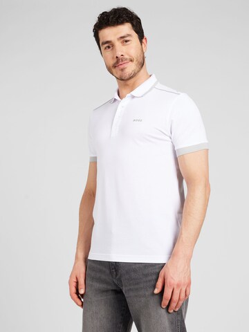 BOSS Koszulka 'Paddy 1' w kolorze biały: przód
