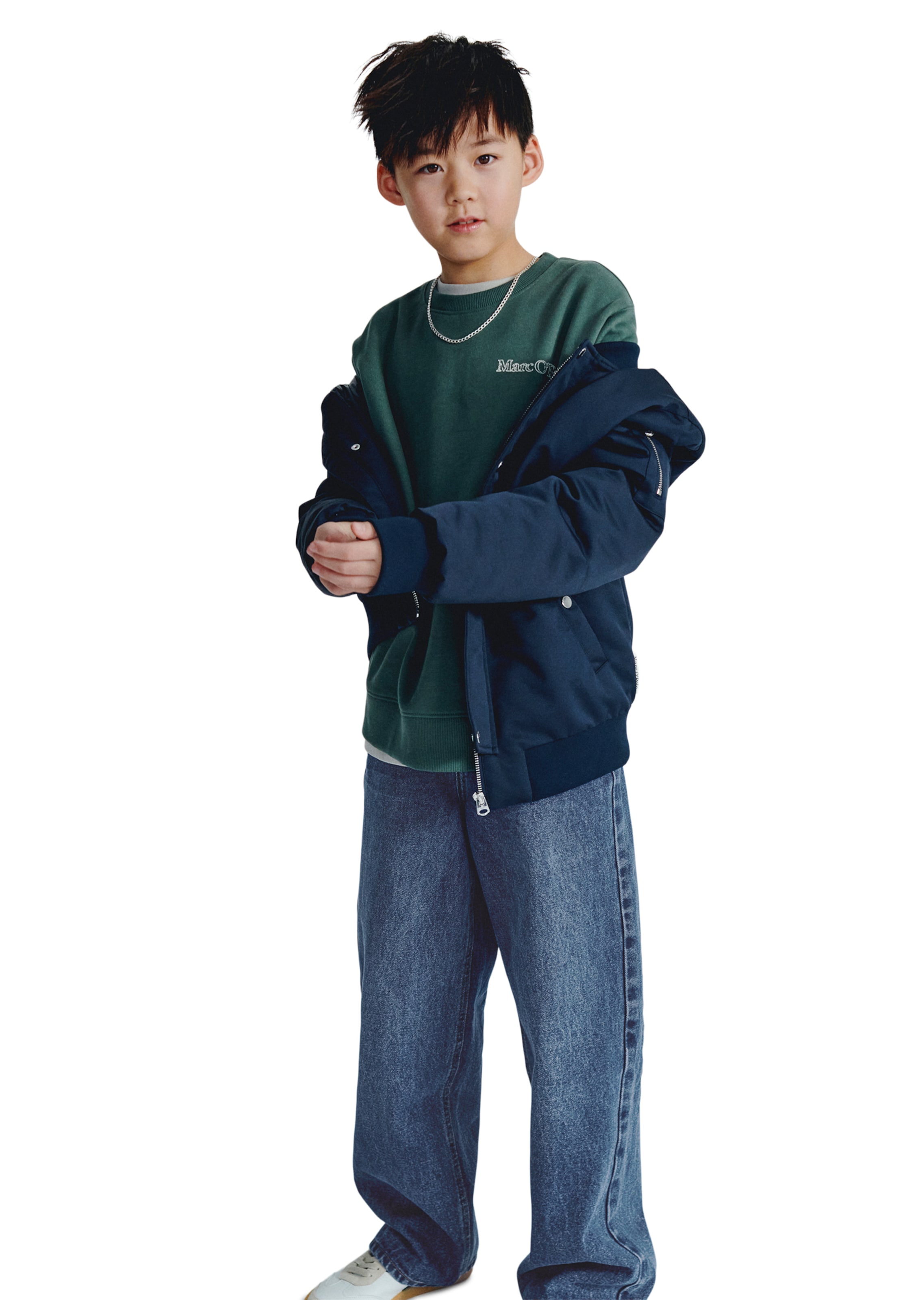 Marc O'Polo Regular Jeans in Blau: Vorderseite
