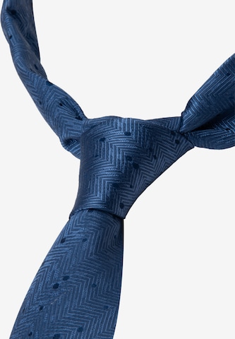 SEIDENSTICKER Krawatte 'Schwarze Rose' in Blau
