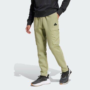 ADIDAS SPORTSWEAR Regular Sports trousers 'City Escape' in Green