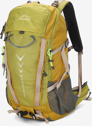 Aoking Backpack in Yellow: front