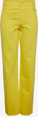 Loosefit Jeans 'Molly' di PIECES in giallo: frontale