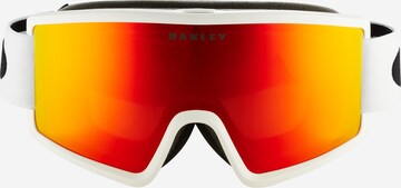 Lunettes de soleil sport 'TARGET LINE' OAKLEY en blanc