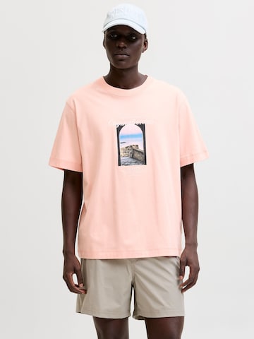 JACK & JONES Shirt 'JORNorrebro' in Roze: voorkant