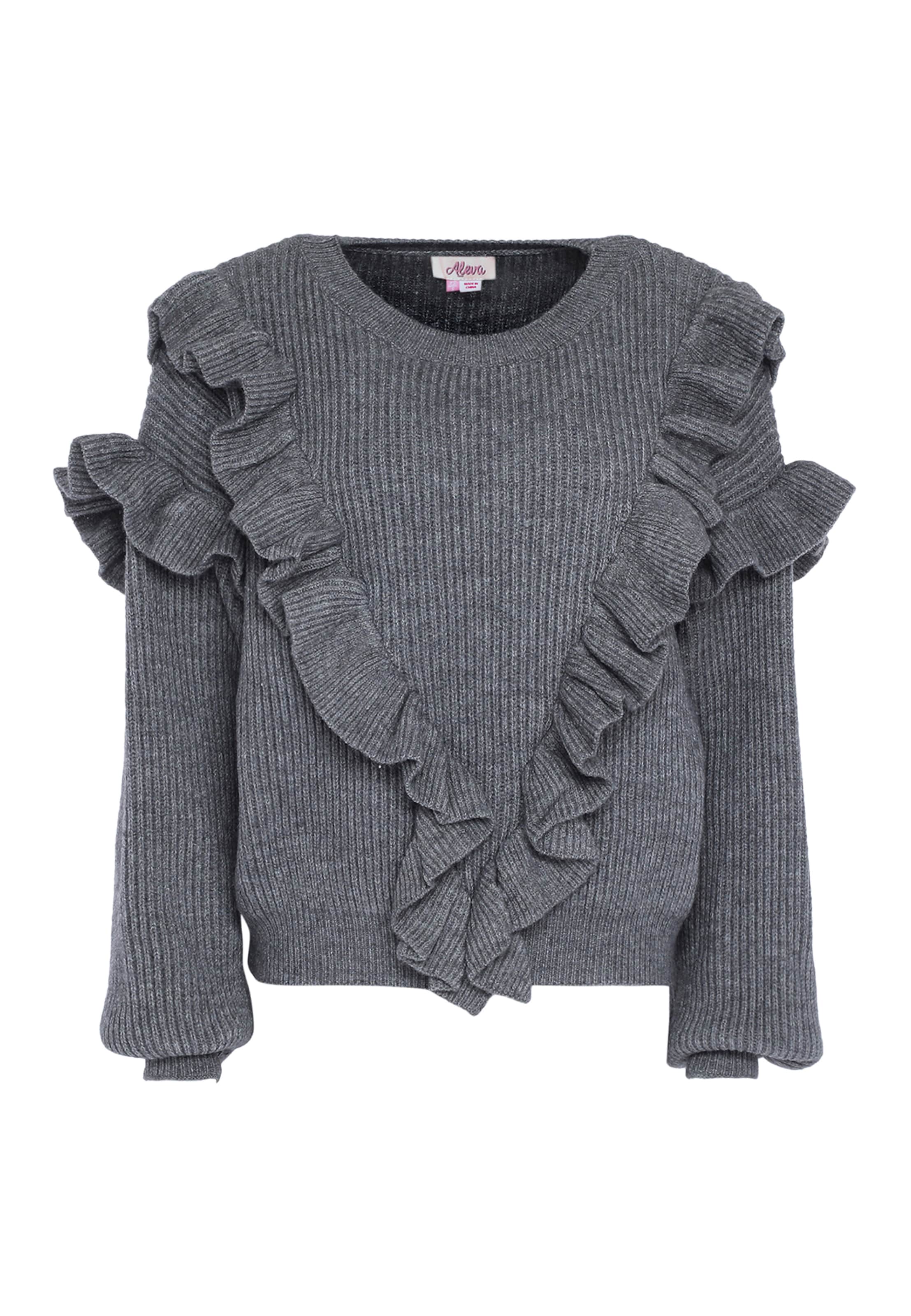 aleva Πουλόβερ σε γκρι: μπροστά
