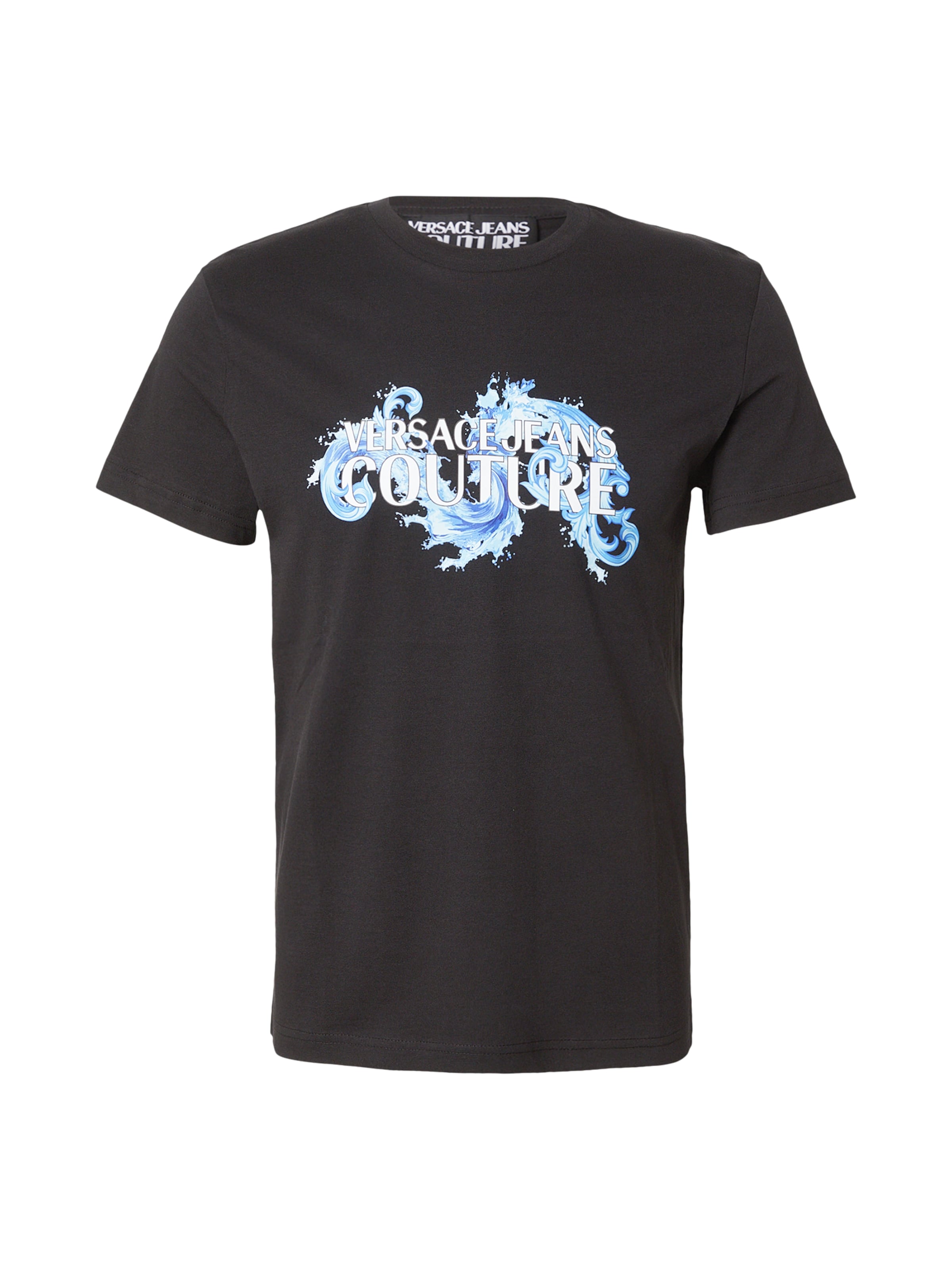 T-Shirt '80GAHE02' Versace Jeans Couture en noir : devant