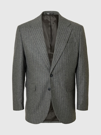 SELECTED Veste de costume en gris clair / gris chiné, Vue avec produit