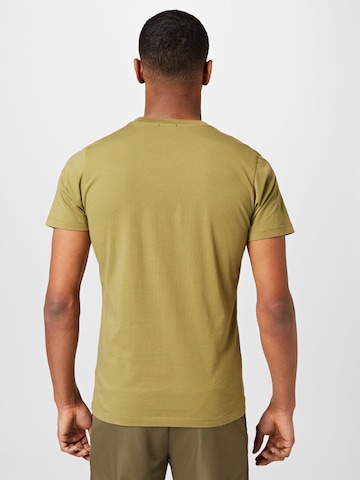 DENHAM - Camiseta en verde