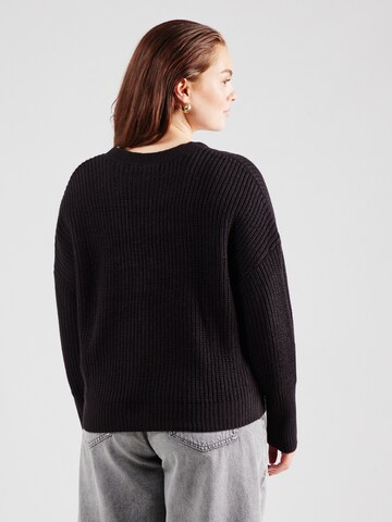 Vero Moda Curve Strickjacke 'Lea' in Schwarz
