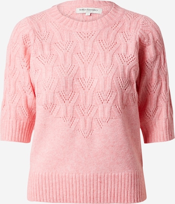 Lollys Laundry Sweater 'Mala' in Pink: front