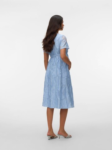 MAMALICIOUS Kjole 'MLPOLINA' i blå