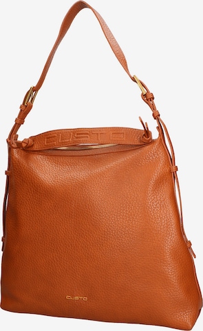 Borsa a spalla di Custo Barcelona in marrone: frontale