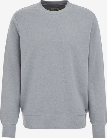 WE FashionSweater majica - siva boja: prednji dio