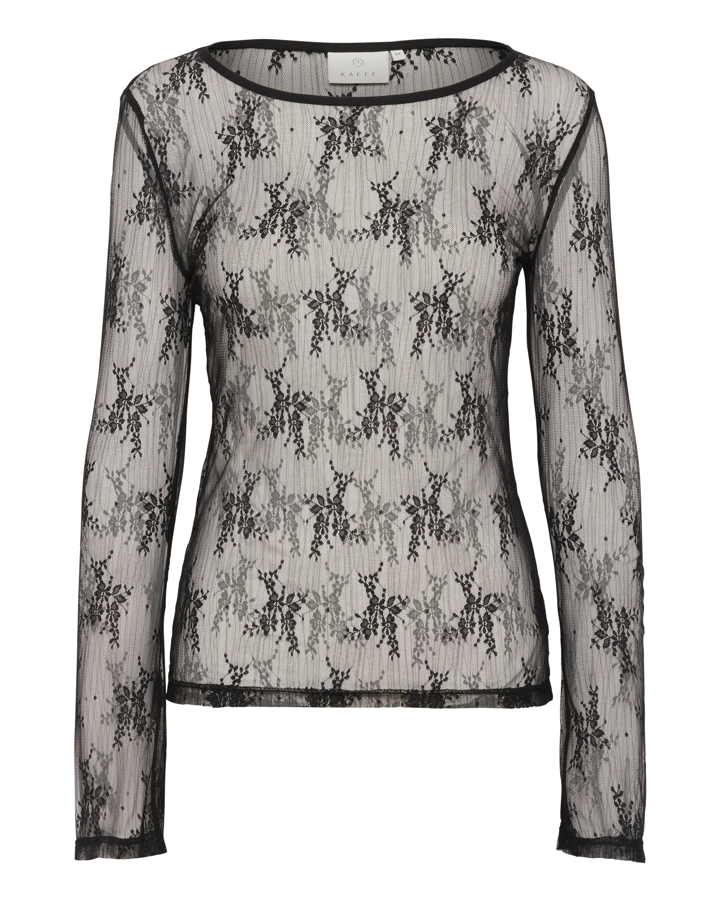 Kaffe - Blusa 'KApenelope' en negro: frente