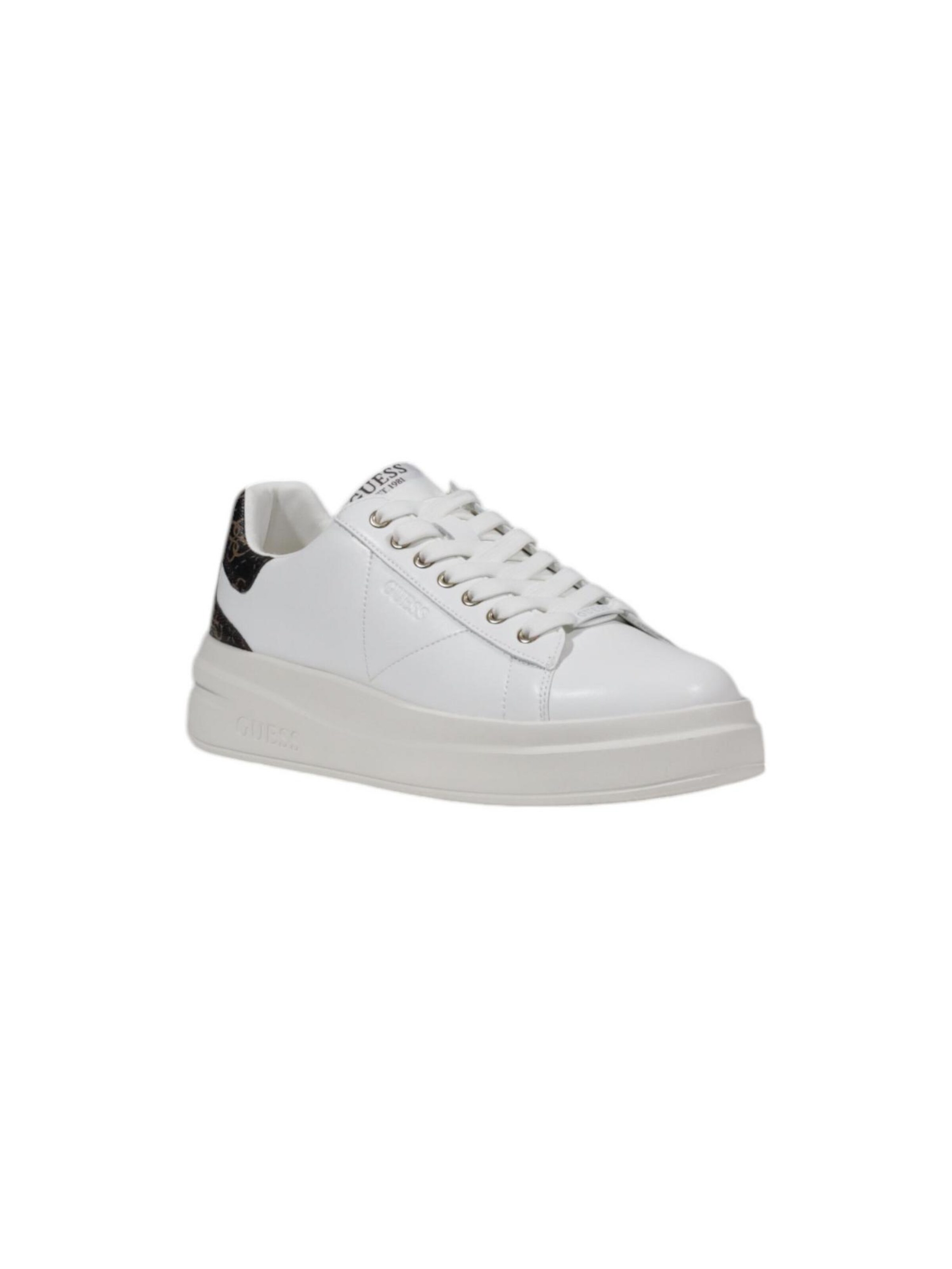 GUESS Sneakersy niskie 'Elbina' w kolorze biały