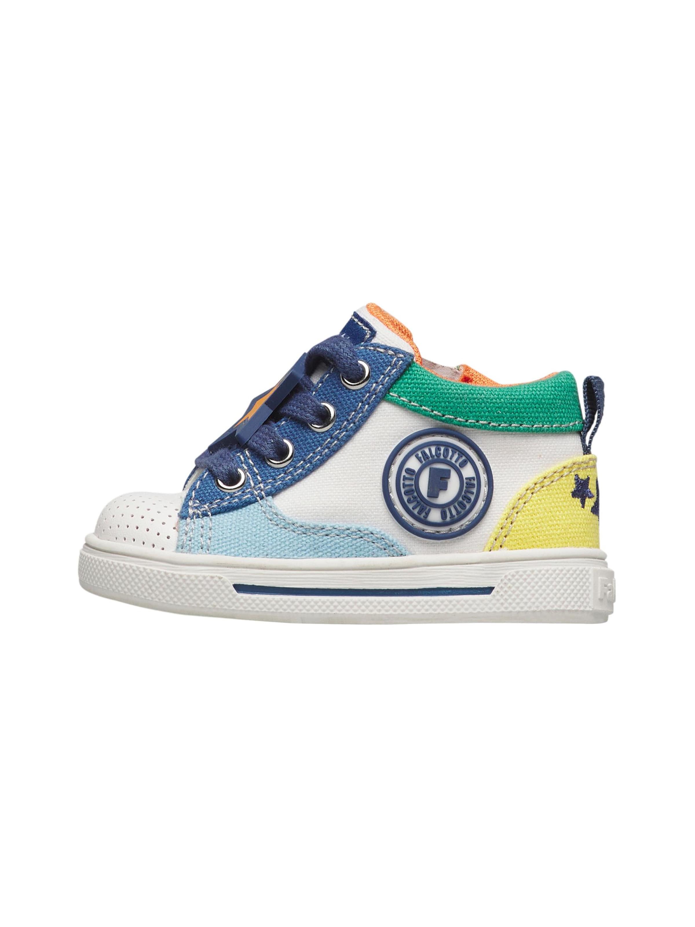 Falcotto Sneakers 'SHIN ZIP.' in Blauw: voorkant