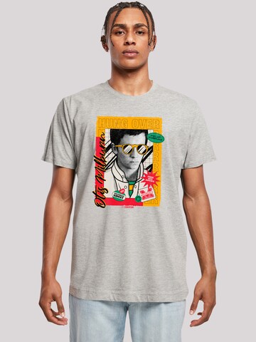 T-Shirt 'Sex Education Otis Hung Over Collage Netflix TV Series' F4NT4STIC en gris : devant