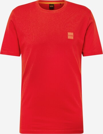 BOSS Shirt 'TALES 1' in Rood: voorkant