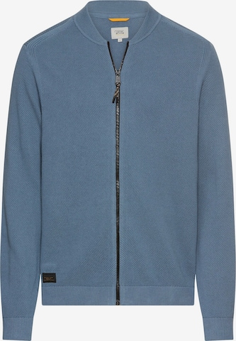 CAMEL ACTIVE Knit Cardigan in Blue: front