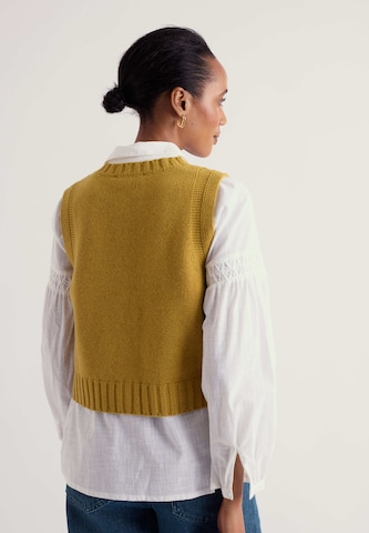 Cardigan 'Derwenn' Seasalt Cornwall en jaune