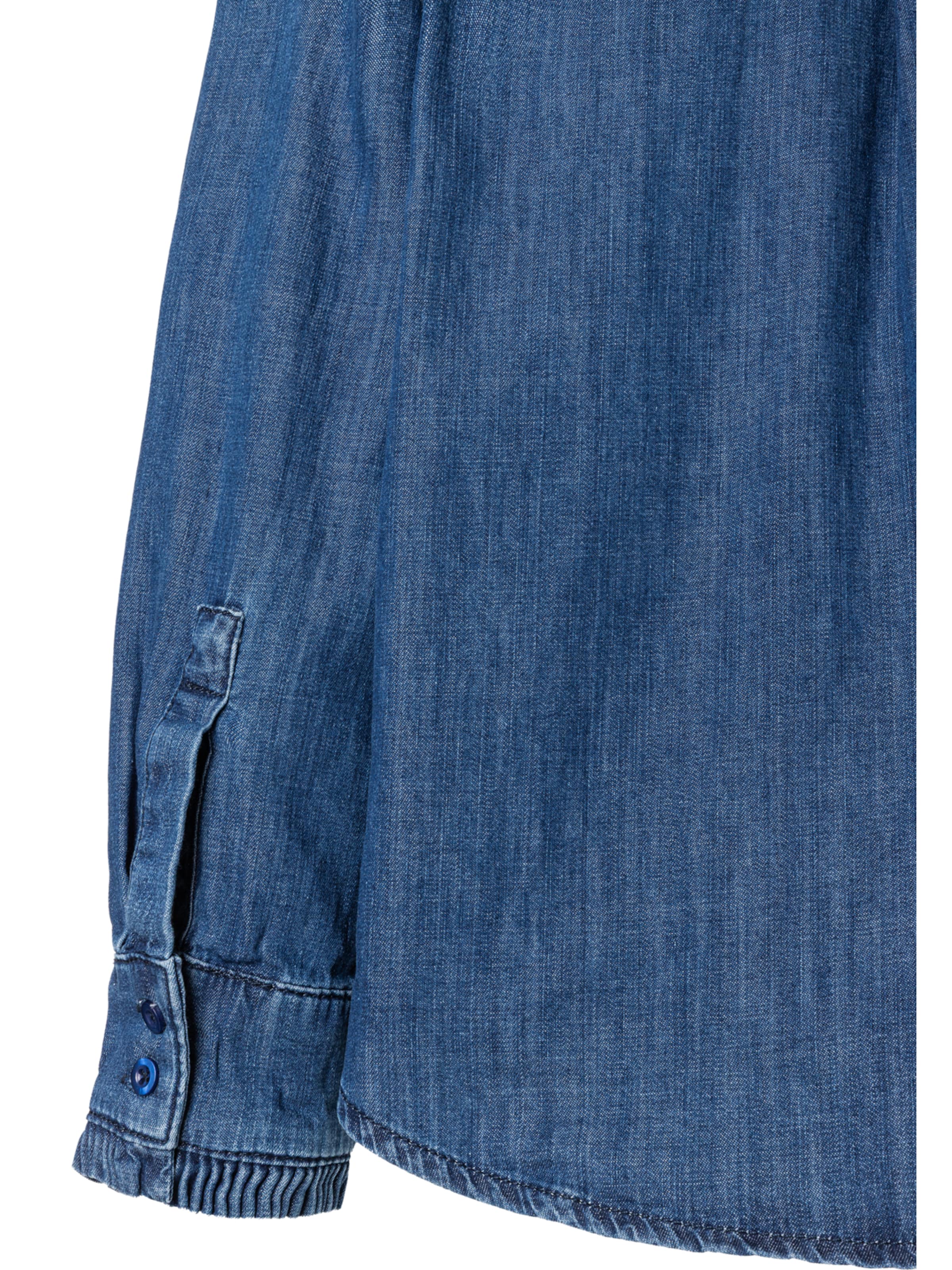 MORE & MORE Bluse in Blau