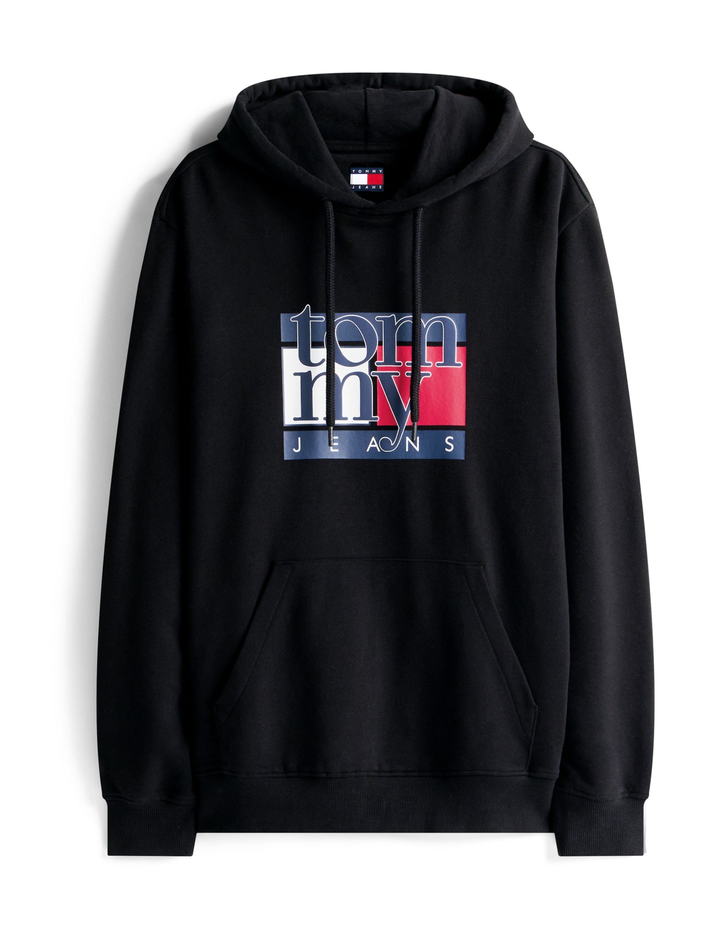 Tommy Jeans Mikina - Čierna: predná strana